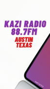 KAZi Radio 88.7fm Austin Texas screenshot 0