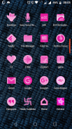 Blossom Pink Icon Pack - Free screenshot 1