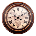 Vintage Analog Clock Widget