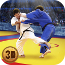 Judo Fighting Tiger 3D Icon