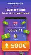 Live Quiz - Vinci Premi Veri screenshot 1
