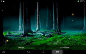 Fireflies Live Wallpaper screenshot 1