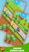 Blocky Roads screenshot 0