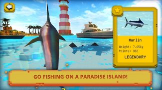 Eden Island Craft: เกมตกปลาและการสร้าง screenshot 1