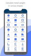 Quick Metal Weight Calculator screenshot 0