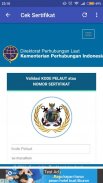 Cek Sertifikat Pelaut Terbaru screenshot 0