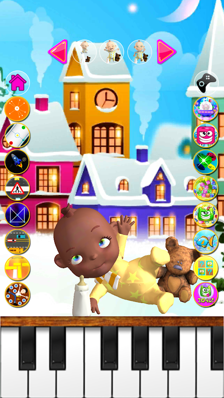 Talking Babsy Baby Xmas Games for Android - Download