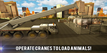 Wild Animal Transport Train 3D screenshot 1