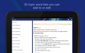 Oxford Learner’s Thesaurus screenshot 14