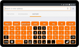 Orange Keyboard screenshot 7