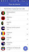 Code des pays du Monde screenshot 4