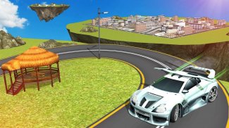 Flying Car Parking 3d games. screenshot 7