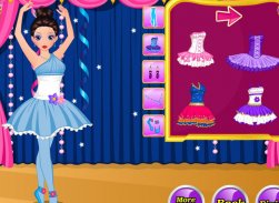 บัลเล่ต์ Dancer - แต่งตัวเกม screenshot 7