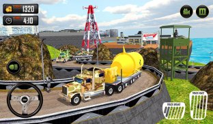 US Army Cargo Transporter: Truck Driving Games screenshot 1