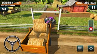 Fora Estrada Trator Agricultura Simulador de 2018 screenshot 1