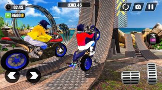 Mega Ramp Bike Racing Tracks screenshot 3