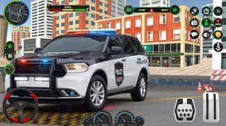 Police Car Parking Game 3D screenshot 0