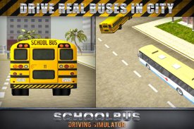 Schoolbus Driving Simulator 3D screenshot 3