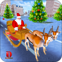 Santa Clause Driving Adventure-Christmas Free Game Icon