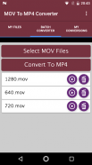 Mov To Mp4 Converter screenshot 2