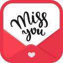 I Miss You & Love Messages Icon