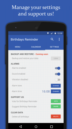 Rappel Des Anniversaire 4 1 0 Telecharger Apk Android Aptoide