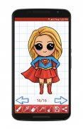 Learn to Draw Super Heroes screenshot 6
