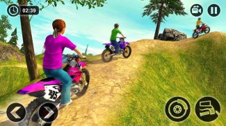 Kids Downhill Mountain Motorbike Riding screenshot 9