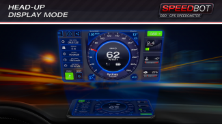 Speedbot. Бесплатный спидометр GPS/OBD2 screenshot 2