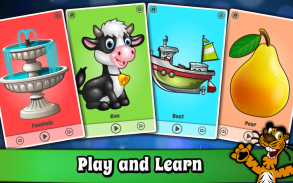 Baby First words Flashcards - Kids Learning games screenshot 1
