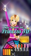 Makyaj Oyunlar spa: prenses 3D screenshot 0