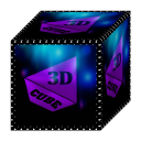 3D Purple Icon Pack Icon