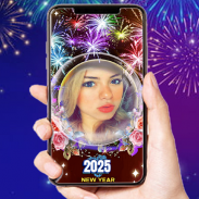 New Year 2025 Photo Frame screenshot 8