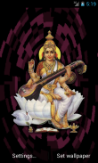 Maa Saraswati Live Wallpaper screenshot 4