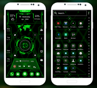 Futuristic Launcher - Lock App screenshot 9