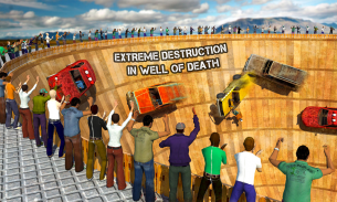 Well Of Death Demolition Derby Car Crash Racing 3D screenshot 0