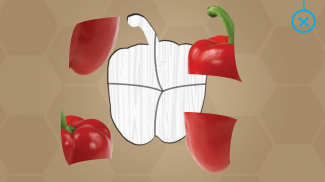 Fruits and Vegetables for Kids - Flashcards Puzzle screenshot 3