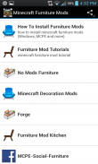 móveis Minecraft screenshot 1