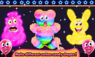 Glowing Cotton Candy Maker - Sweet Shop! screenshot 0