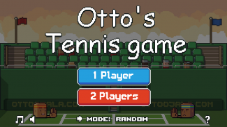 Otto's Tennis game screenshot 2