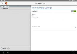 FortiClient VPN screenshot 3