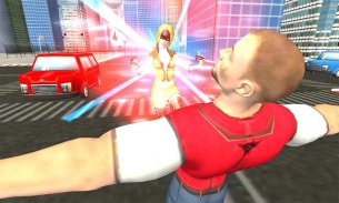 飞行 超级 英雄 复仇： 大 城市 船长 游戏 screenshot 2