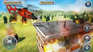 Helicopter Flight Rescue 3D screenshot 1