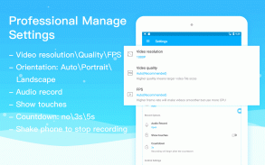 超级录屏: 免费手机录屏、高清屏幕录制、视频编辑器、截图工具 screenshot 9