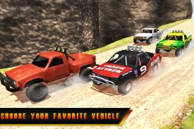 Bergauf Jeep Rallye-Fahrer 3D screenshot 3