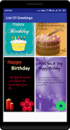 Birthday Wishes - Sticker Maker  Greetings & Sms screenshot 0