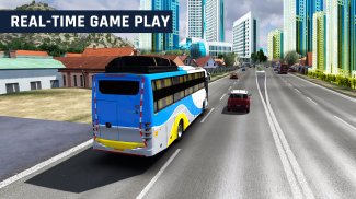 Coach Bus Racing Simulator 3D screenshot 0