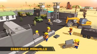 US Army Security Wall Construction screenshot 1