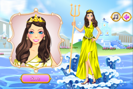 Океан принцесса макияж screenshot 5
