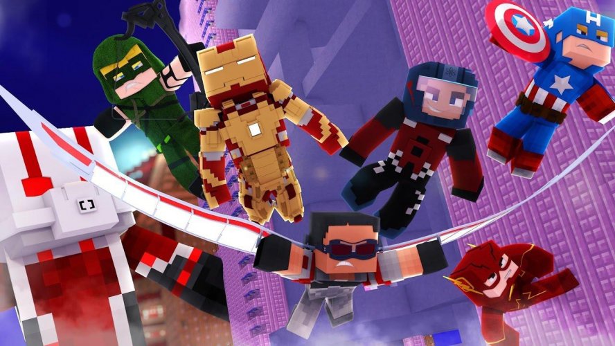 Superhero Skins For Minecraft Pocket Edition Mcpe 1 1 Android Apk